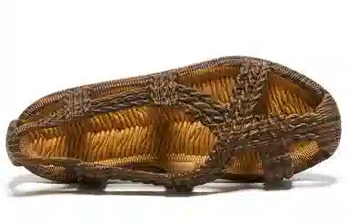 Baijingfang Retro Soft Sole Sandals Yellow