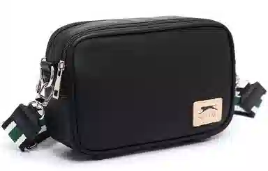 Slazenger Retro Logo Waist Bag Black