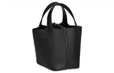 HERMES Picotin 18 allblack Clemence 18 89 Noir