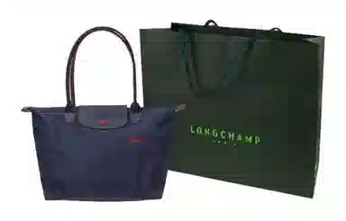 Longchamp Le Pliage Club 28 Navy