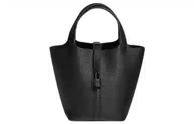 HERMES Picotin 18 allblack Clemence 18 89 Noir