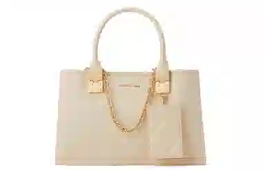 Charles & Keith Kelly Bag Dark Brown/Beige