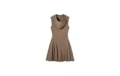 EPTISON Woman Hooded Sleeveless Dress
