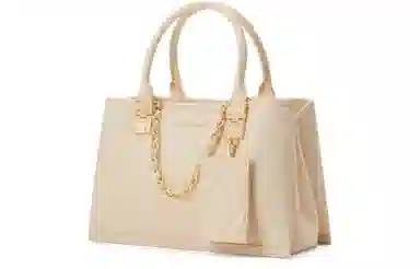 Charles & Keith Kelly Bag Dark Brown/Beige