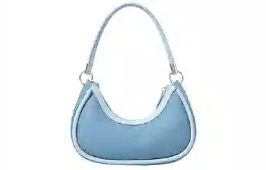 Miffy Denim Crescent Bag