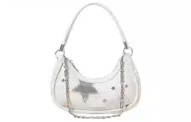 Miffy Denim Crescent Bag