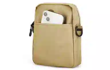 阿尔派妮 休闲时尚日系百搭通勤便携出行 织物 手机包单肩包斜挎包 常规 男女同款情侣款 多色