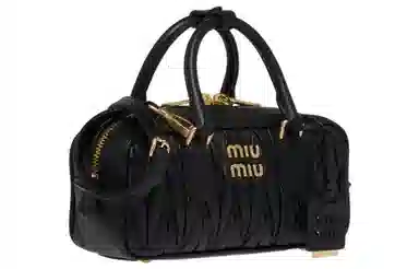 Miu Miu Matelassé Black