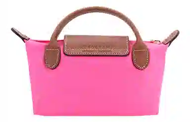 LONGCHAMP Le Pliage Valentine's Day Edition Candy Pink