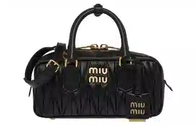 Miu Miu Matelassé Black