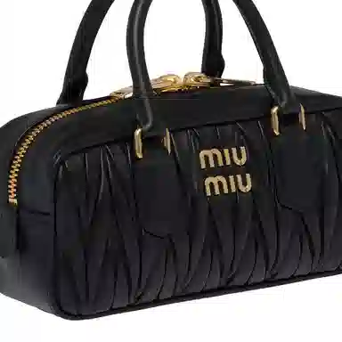 Miu Miu Matelassé Black
