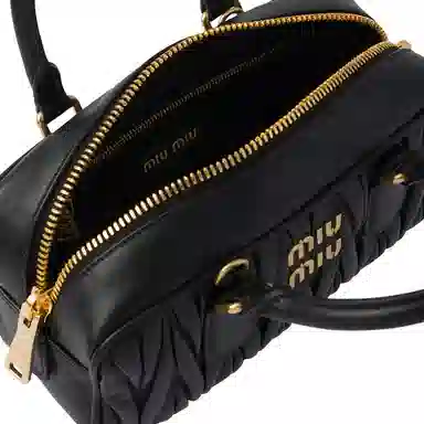 Miu Miu Matelassé Black