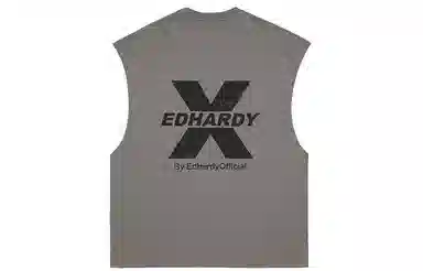 ED HARDY X Tiger Rhinestone Tank Top