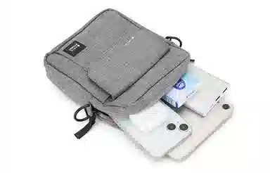 阿尔派妮 休闲时尚日系百搭通勤便携出行 织物 手机包单肩包斜挎包 常规 男女同款情侣款 多色