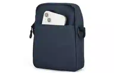 阿尔派妮 休闲时尚日系百搭通勤便携出行 织物 手机包单肩包斜挎包 常规 男女同款情侣款 多色