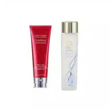 雅诗兰黛 清洁保湿护肤套装 提亮