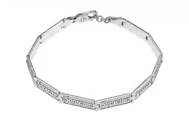 Supreme SS23 WEEK 10 SUPREMEJACOB CO LOGO LINK BRACELET (STERLING SILVER)