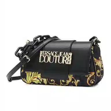 Versace Jeans Couture SS23 Baroque Print Shoulder Bag