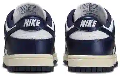Nike Dunk Low "Midnight Navy and White"