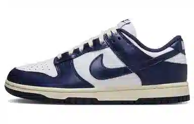 Nike Dunk Low "Midnight Navy and White"