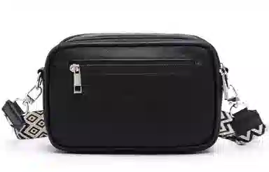 Slazenger Retro Logo Waist Bag Black