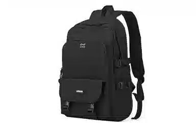 轻骑者 休闲百搭学生韩版旅游通勤户外运动 织物 旅行包书包背包双肩包 常规 男女同款情侣款 米白色/黑色/浅绿色/蓝色