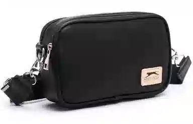 Slazenger Retro Logo Waist Bag Black