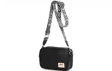 Slazenger Retro Logo Waist Bag Black