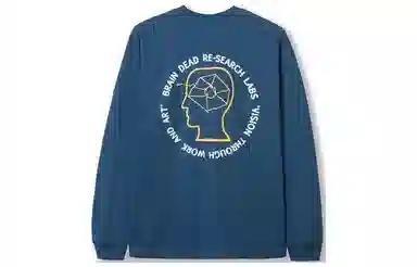 The North Face x Brain Dead Long Sleeve Tee Blue