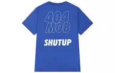 404MOB GANG Loose Fit Printed T-Shirt