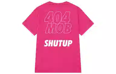 404MOB GANG Loose Fit Printed T-Shirt