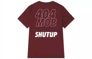 404MOB GANG Loose Fit Printed T-Shirt