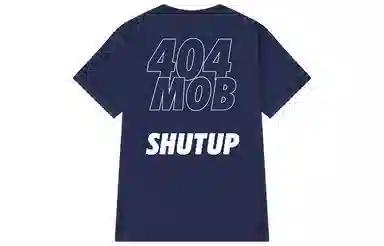 404MOB GANG Loose Fit Printed T-Shirt