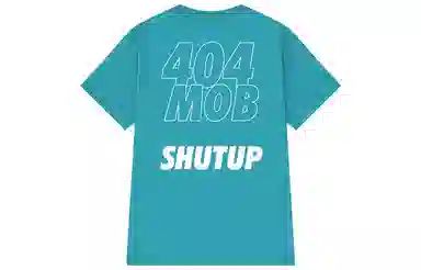 404MOB GANG Loose Fit Printed T-Shirt