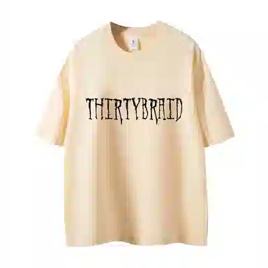 30BRAID Logo Print T-Shirt