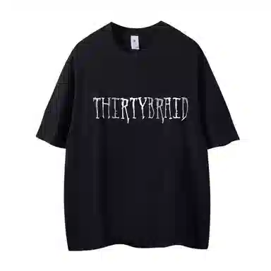 30BRAID Logo Print T-Shirt