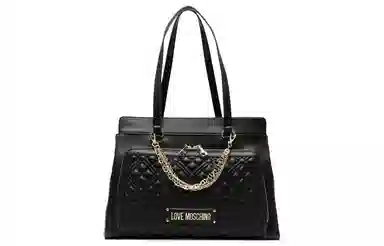 Love Moschino Quilted Tote Black