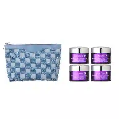 兰蔻 塑颜紧致焕白雪花霜小样 补水保湿滋养+小资化妆包 小样版