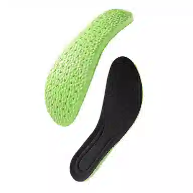 迈高乐 踩屎感艾草运动加厚减震透气防臭软底乳胶爆米花 鞋垫 男女同款情侣款