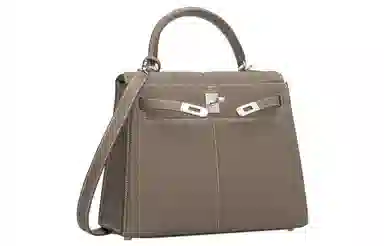 HERMES Kelly Padded 25 Swift 25 18 Etoupe