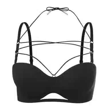 内在密码 无痕聚拢防下垂无钢圈镂空纯色文胸