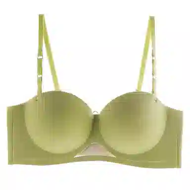 内在密码 无痕聚拢防下垂无钢圈镂空纯色文胸