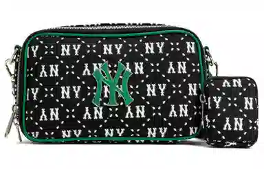MLB Monogram Crossbody Bag Black