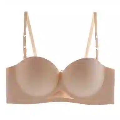 内在密码 无痕聚拢防下垂无钢圈镂空纯色文胸