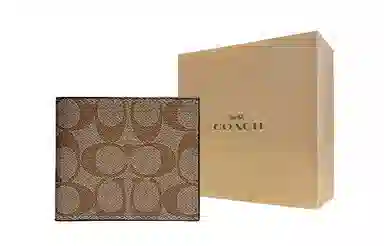 COACH Billfold Wallet 10 PVC