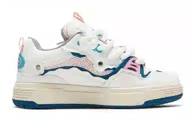 百井坊 超纤皮 休闲舒适透气 时尚板鞋 男款 面包鞋