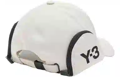 Y-3 Logo Cap White