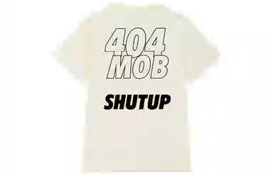 404MOB GANG Loose Fit Printed T-Shirt