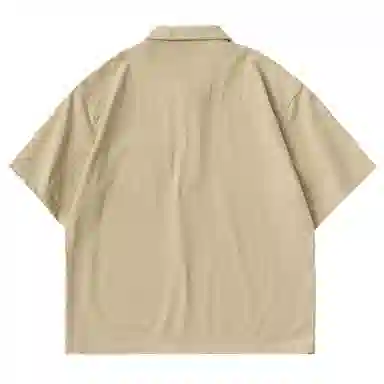 KXLFCHN Retro Half-Zip Polo Shirt