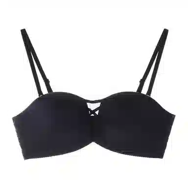 内在密码 内衣女小胸聚拢防下垂显大防滑隐形美背无痕抹胸 两件装